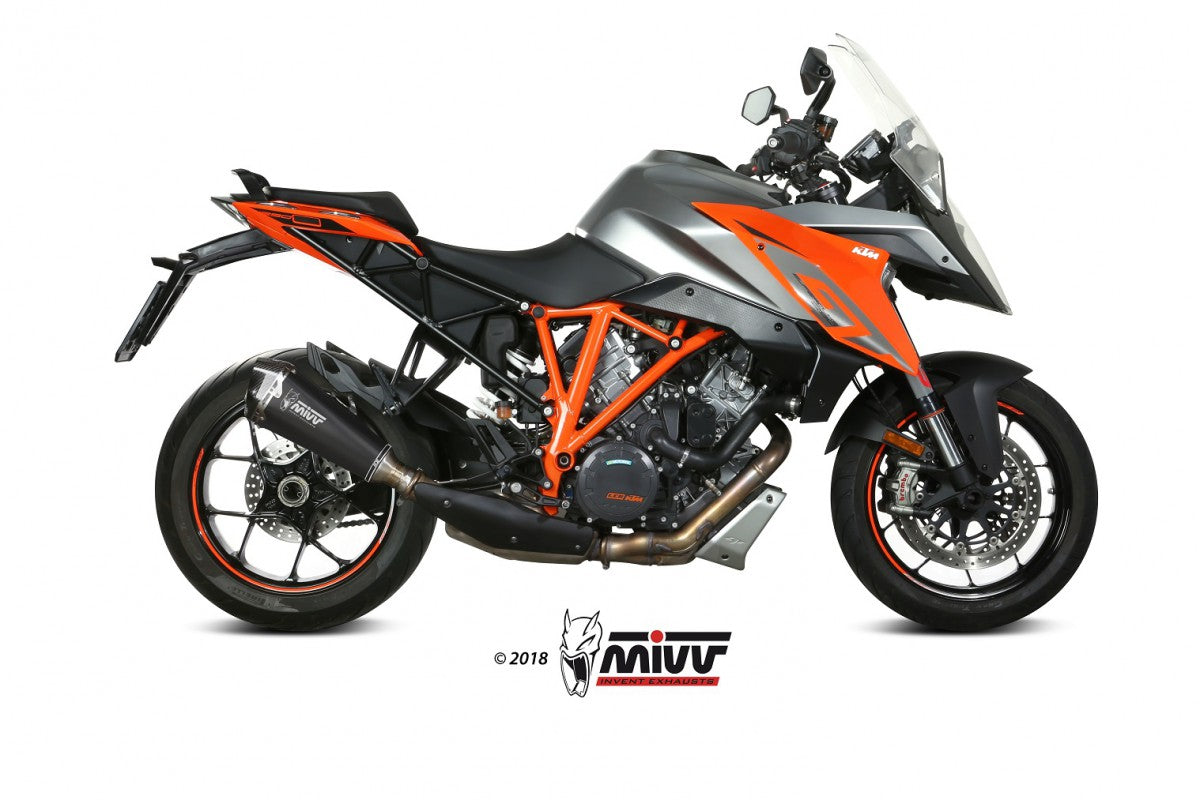 MIVV KTM 1290 superduke GT (16-) delta race steel black