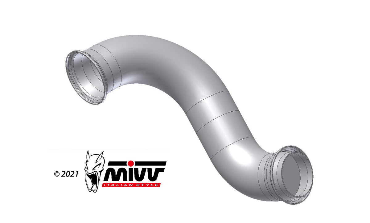 MIVV KTM 790/890 duke 18- norden 901 22- no-kat pipe