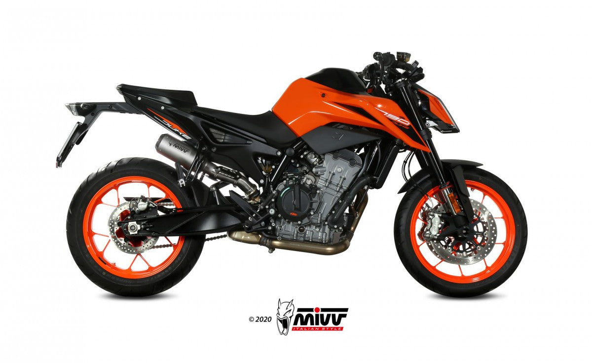 MIVV KTM 790/890 duke (18-) MK3 inox
