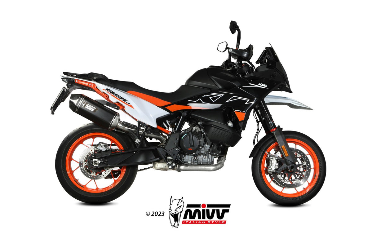 MIVV KTM 790/890 Adventure /R 19- Slip-On speed edge steel black