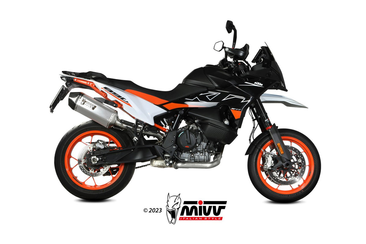 MIVV KTM 790/890 Adventure /R 19-/ 890 SMT 23- Slip-On speed edge inox