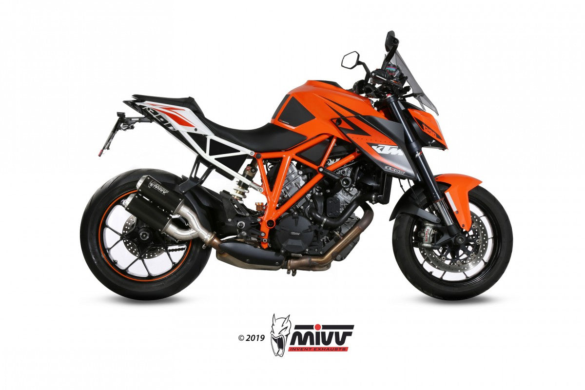 MIVV KTM 1290 superduke 14-19 MK3 steel black