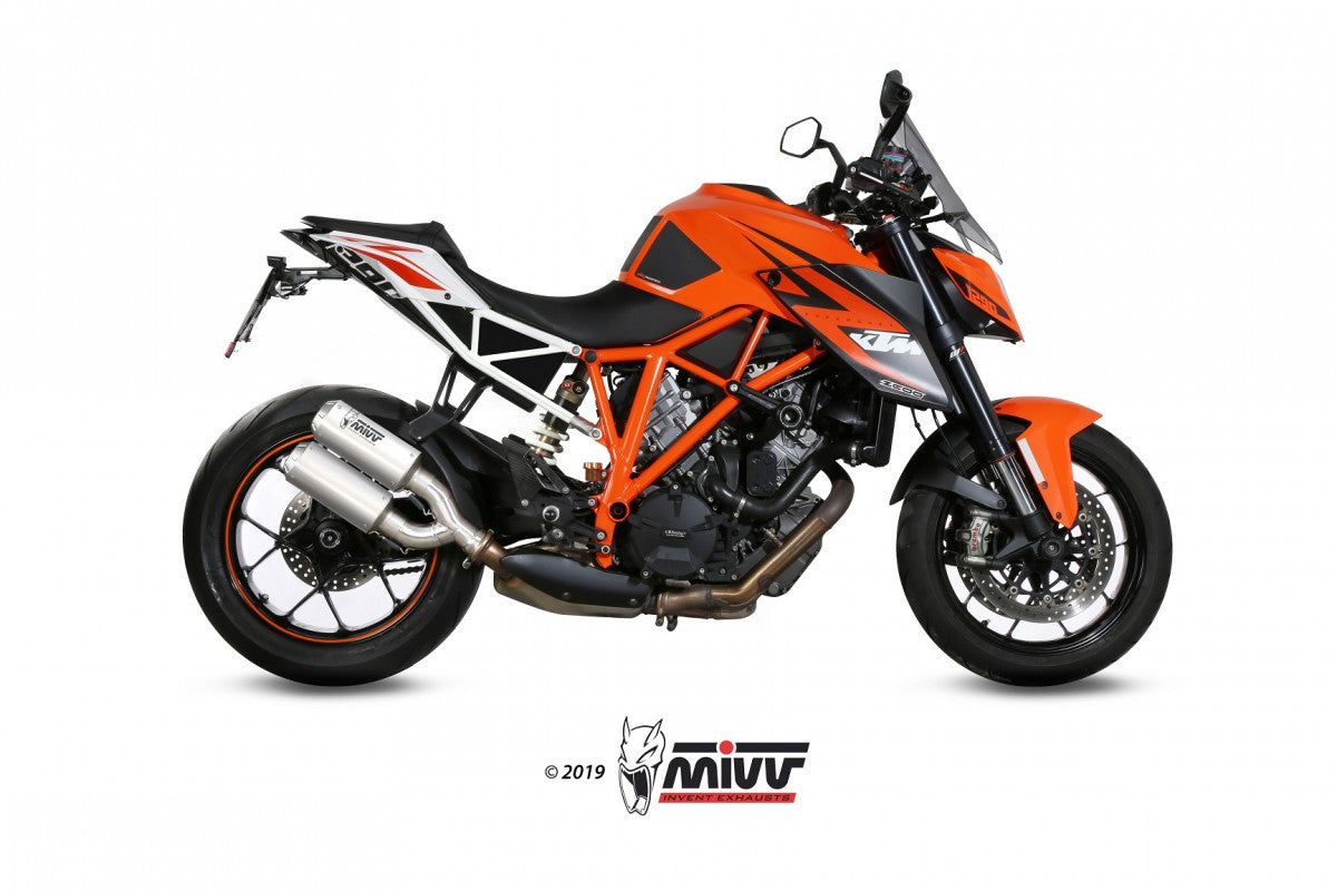 MIVV KTM 1290 superduke 14-19 MK3 inox