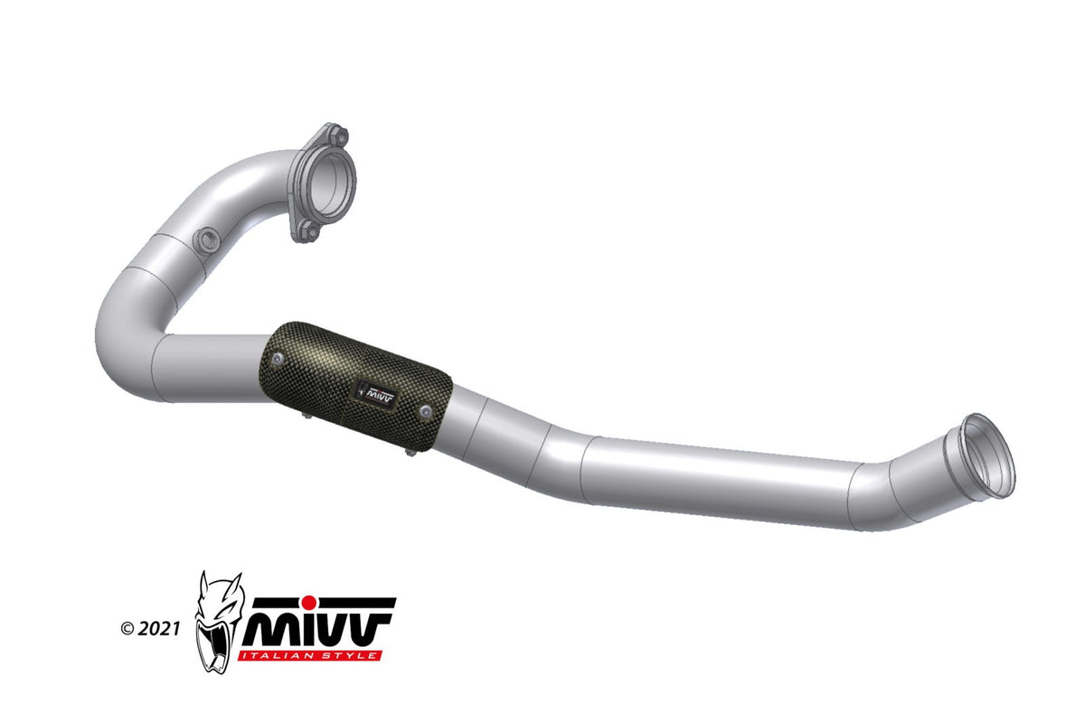 MIVV KTM SMC r/enduro R 690 20- no-kat pipe