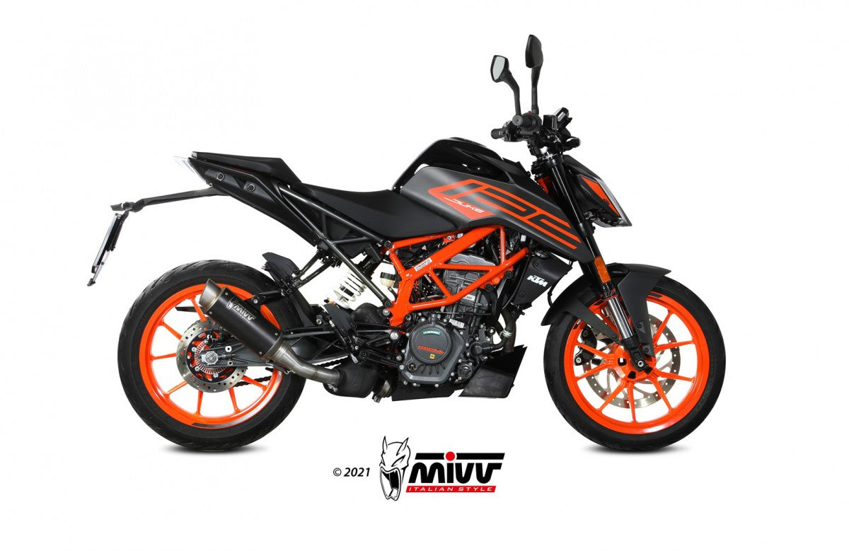 MIVV KTM duke 125/390 21-23 GP PRO steel black