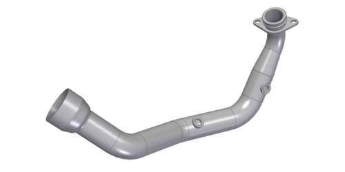 MIVV Link-pipe KTM Duke 390 24- no-kat pipe