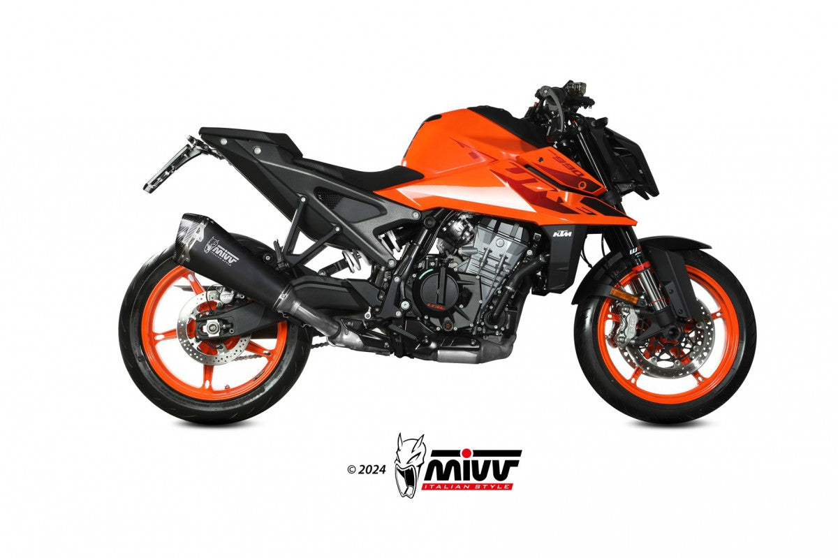 MIVV KTM 990 duke 24- delta race steel black