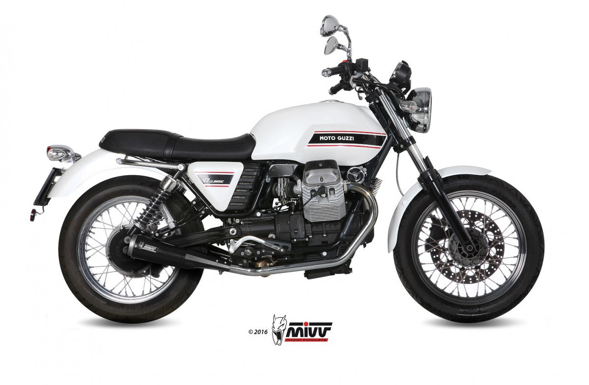 MIVV Moto guzzi V7 classic/special ghibli steel black