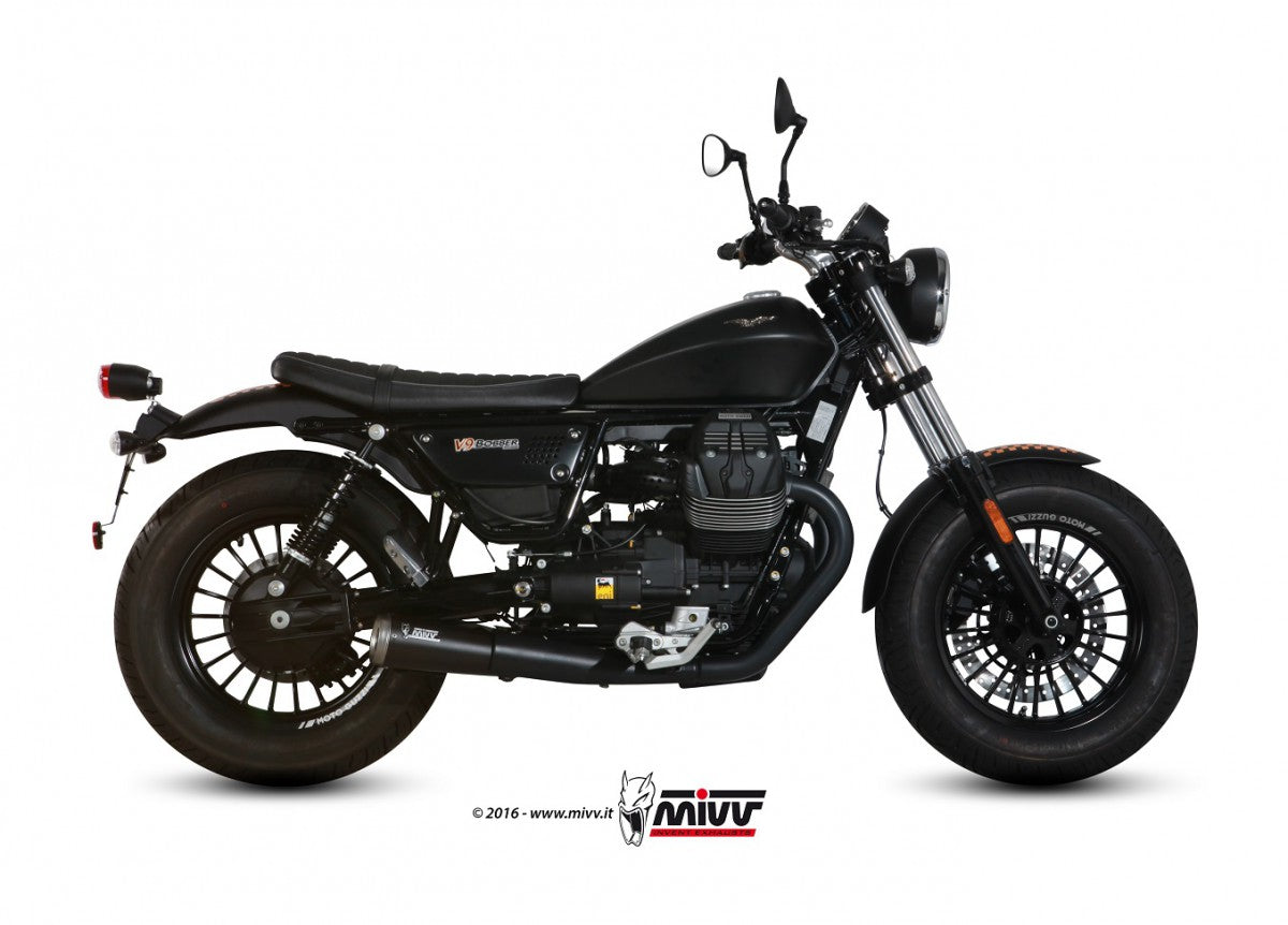 MIVV Moto guzzi V9 bobber/roamer ghibli steel black
