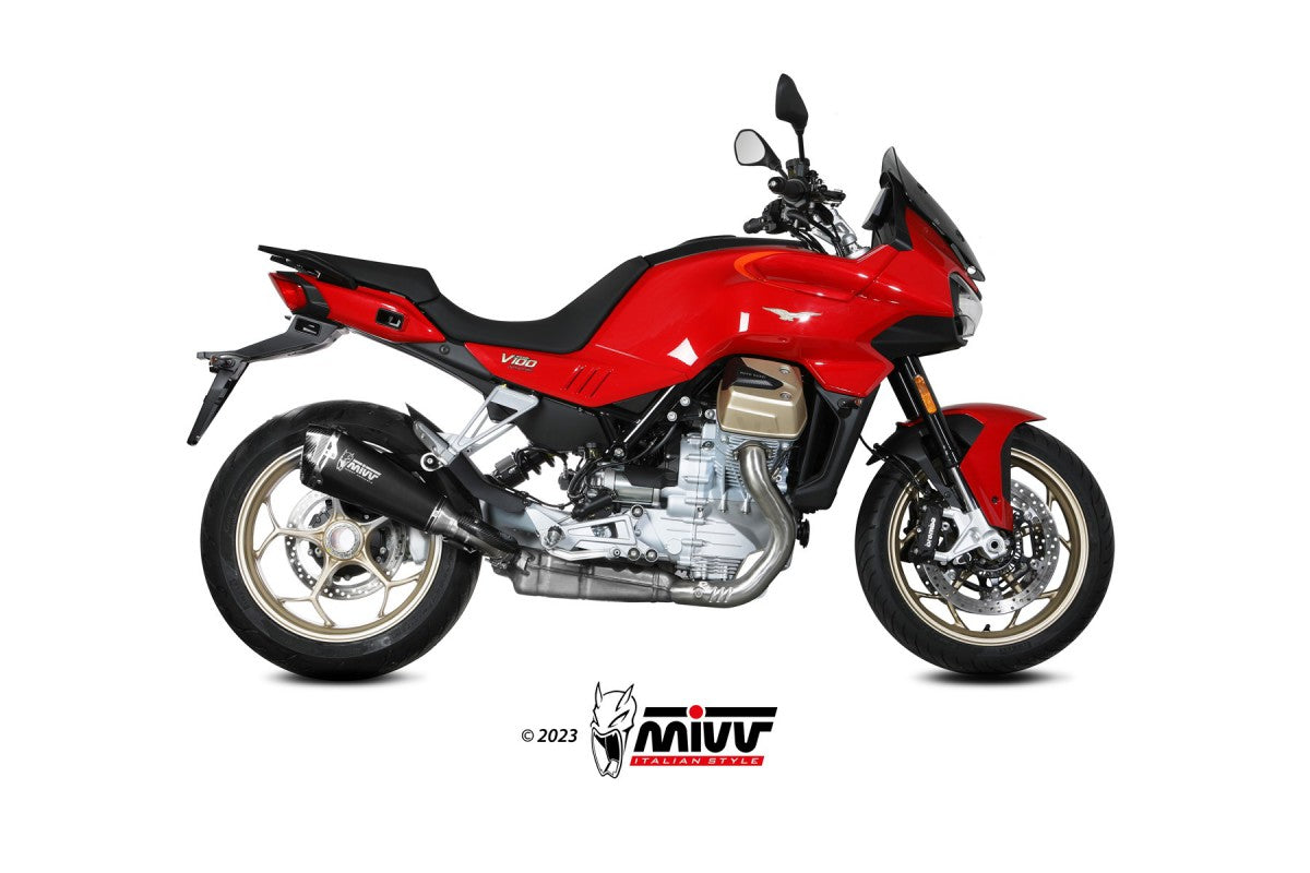 MIVV Moto guzzi V100 Mandello 22- delta race steel black