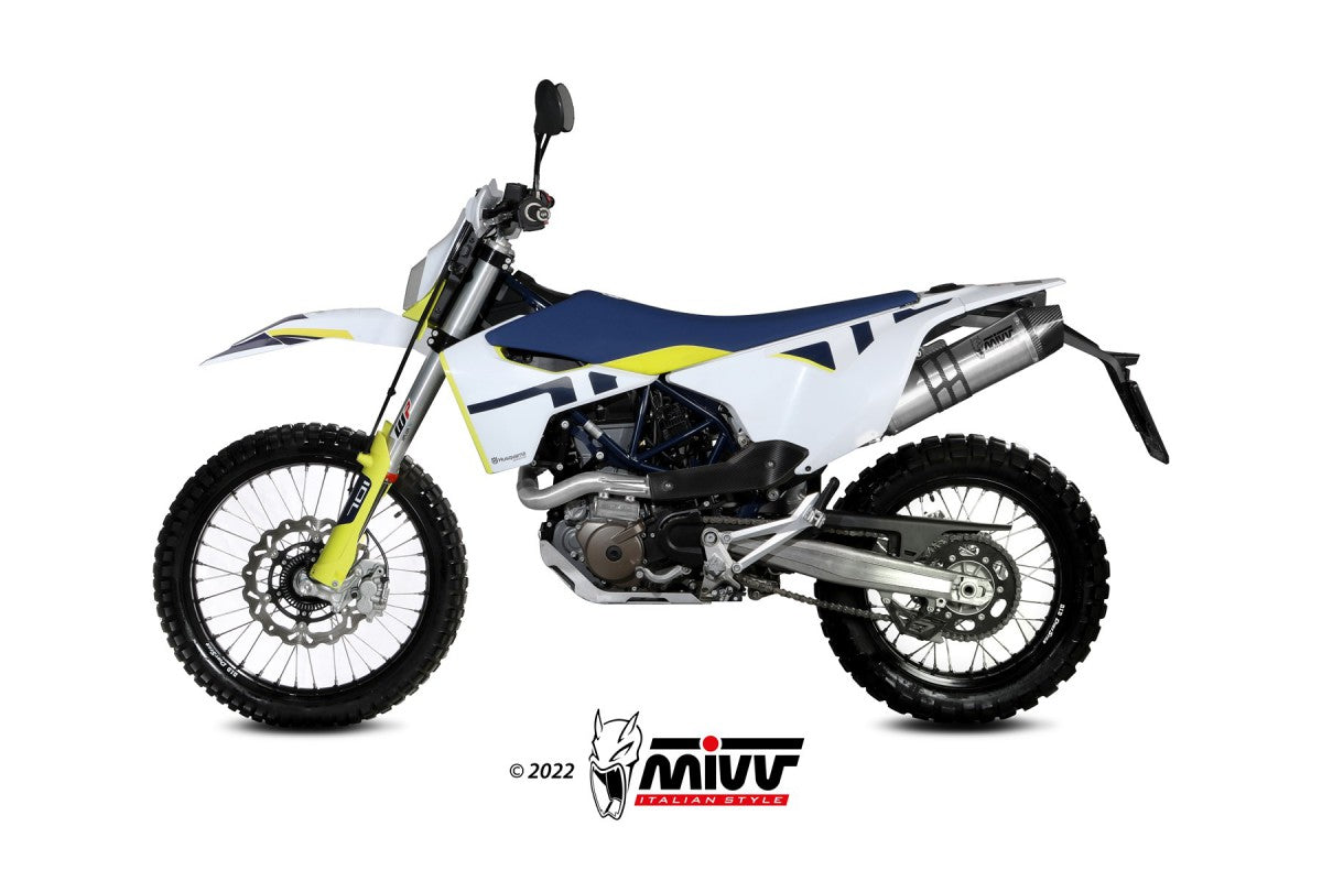 MIVV Husqvarna 701 enduro/sm 21-24 STR-1 inox