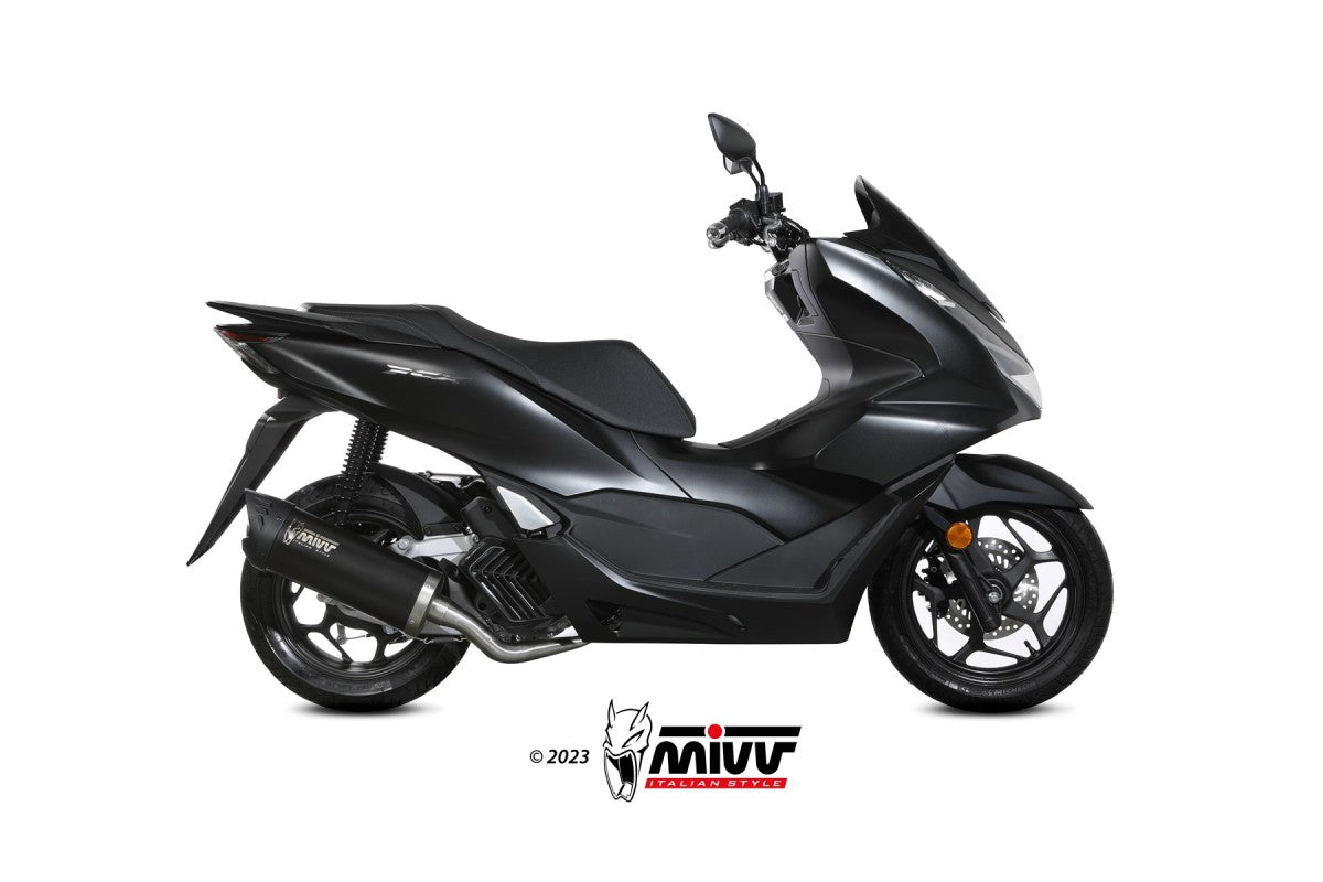 MIVV Honda PCX 125 21- slip-on mover steel black
