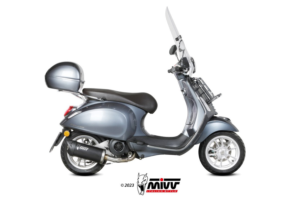 MIVV Piaggio vespa primavera 125 21- Kompl 1x1 mover steel black