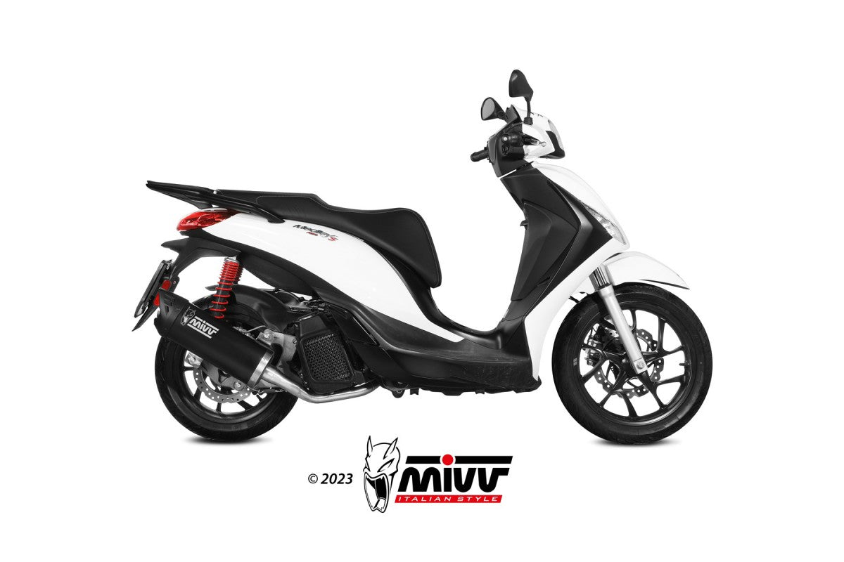 MIVV Piaggio medley S 125 21- Kompl 1x1 mover steel black