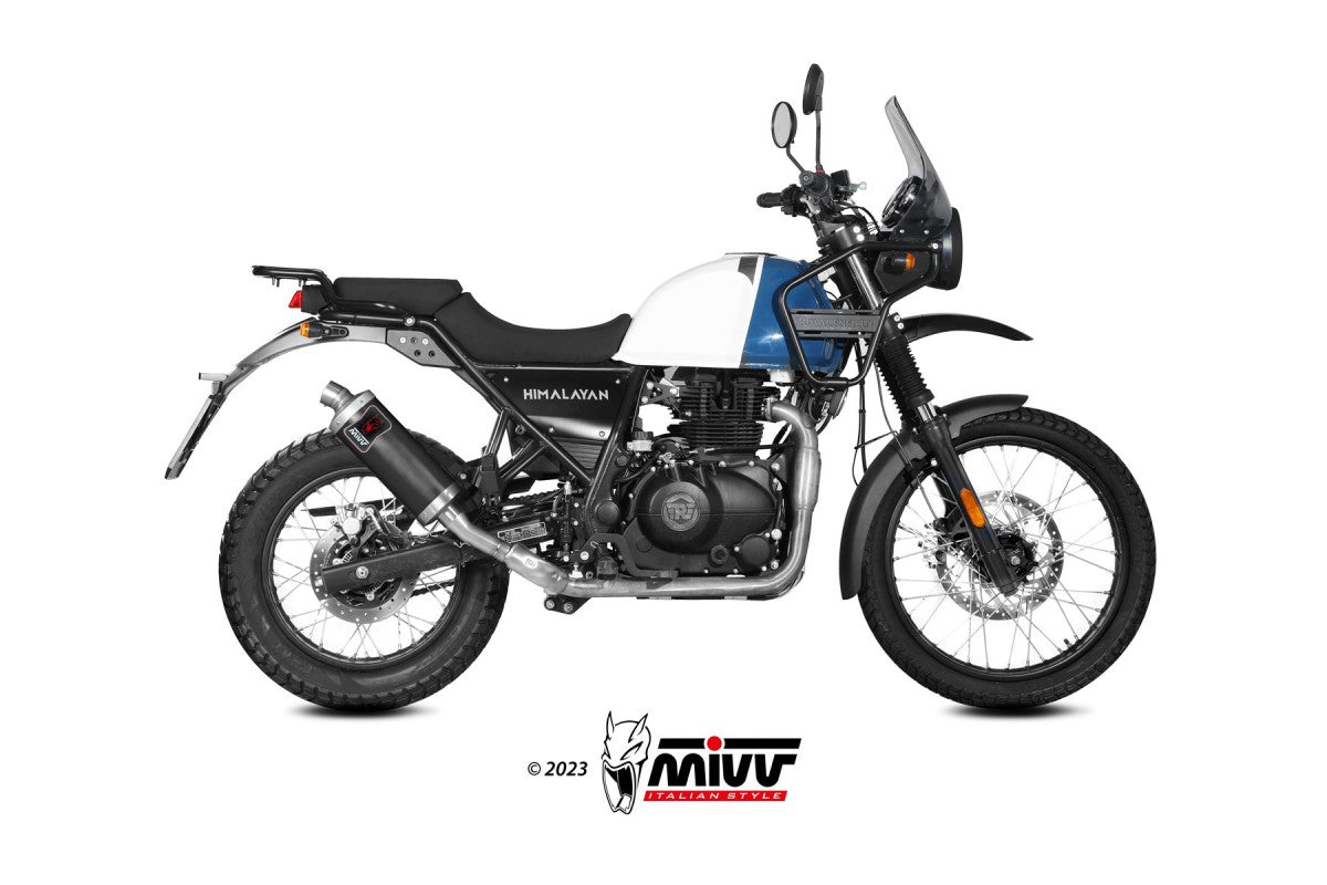 MIVV Slip-on Royal Enfield Himalayan 21- dakar steel black