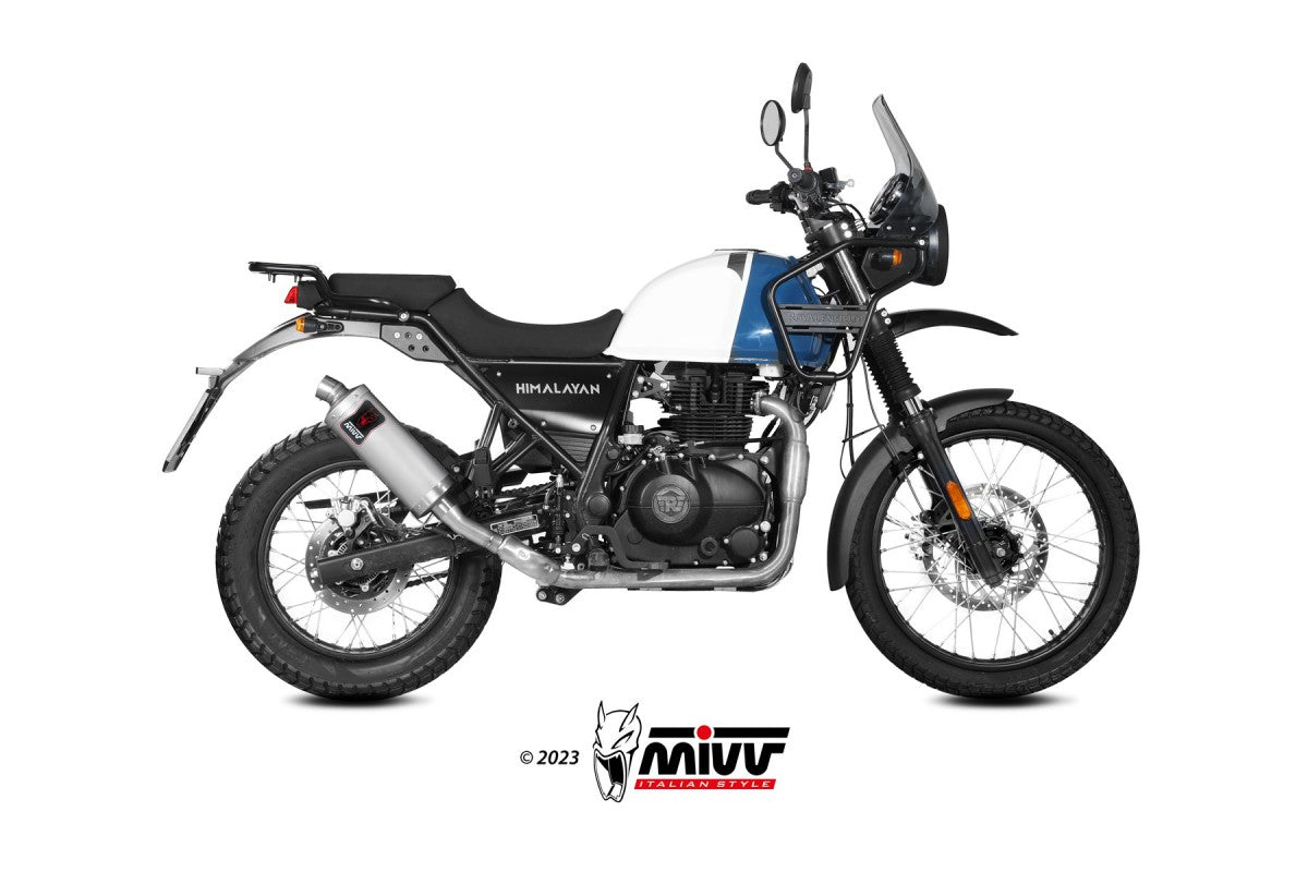 MIVV Slip-on Royal Enfield Himalayan 21- dakar inox