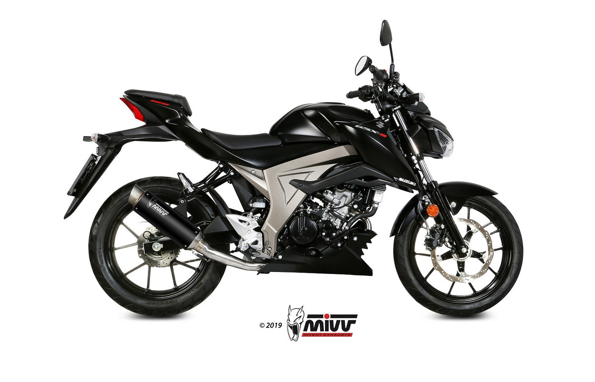 Eksosanlegg Mivv gsx-s/r 125 (17-20) Kompl 1x1 GP PRO black