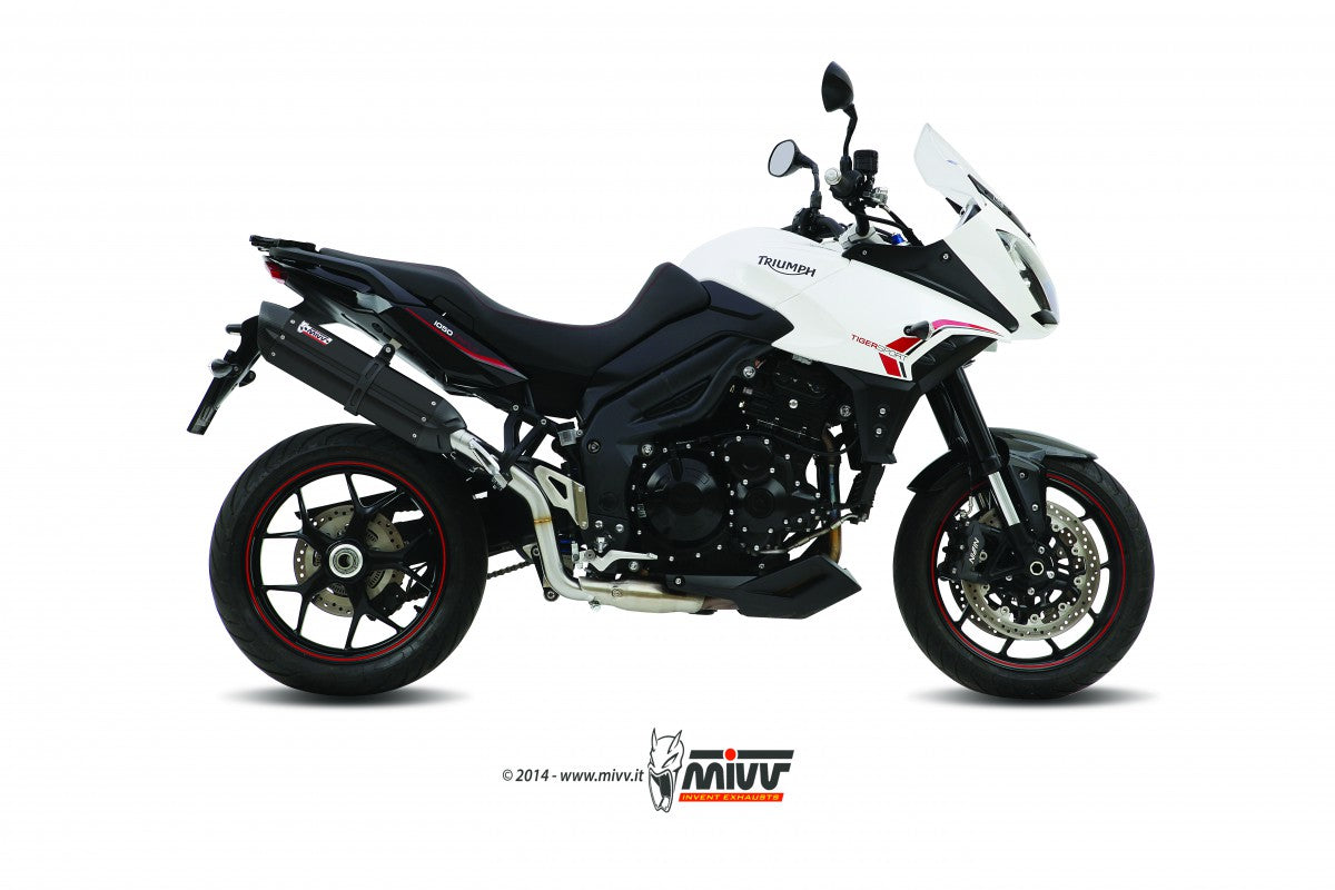 MIVV Triumph tiger 1050 Sport 13-16 suono steel black