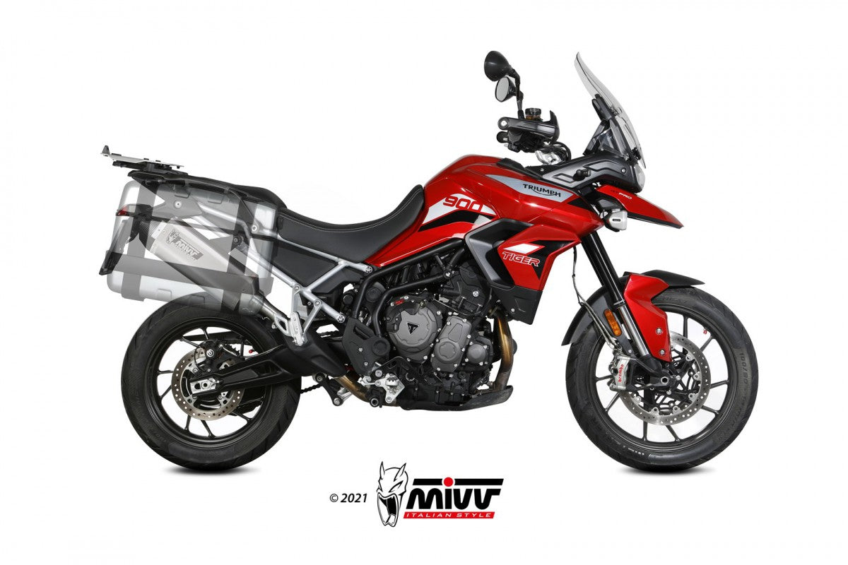 MIVV Triumph tiger 900/GT/PRO/RALLY speed edge inox