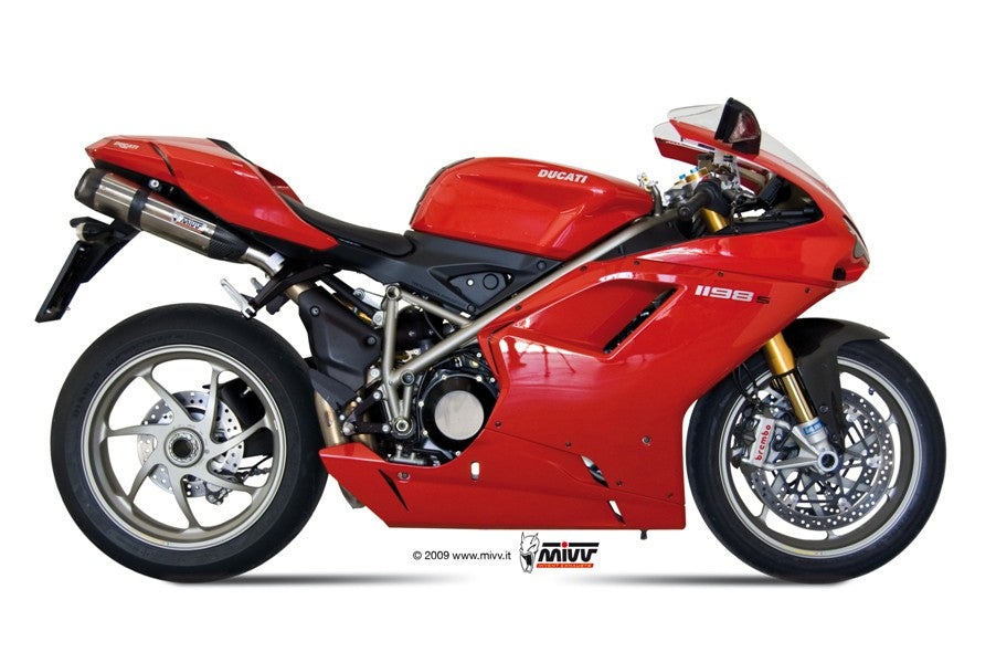MIVV Ducati 848/1098/1198 suono inox (C)