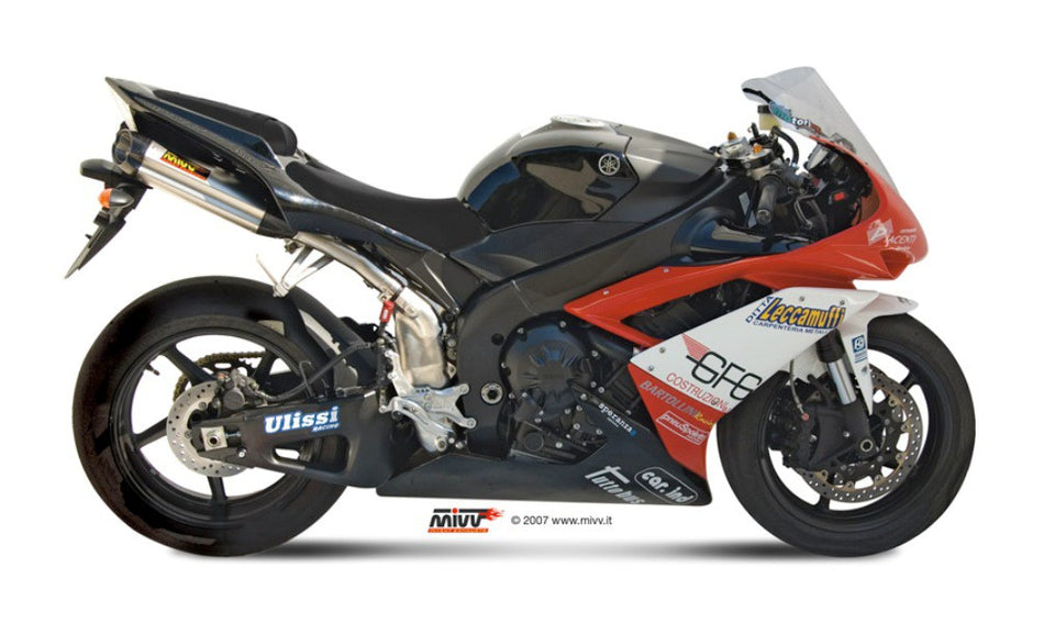 MIVV Yamaha YZF 1000 R1 (07-08) suono inox (C)