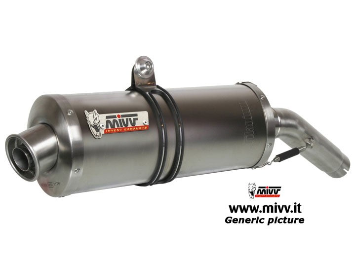 MIVV Yamaha FZS 600 fazer 98-03 oval titan