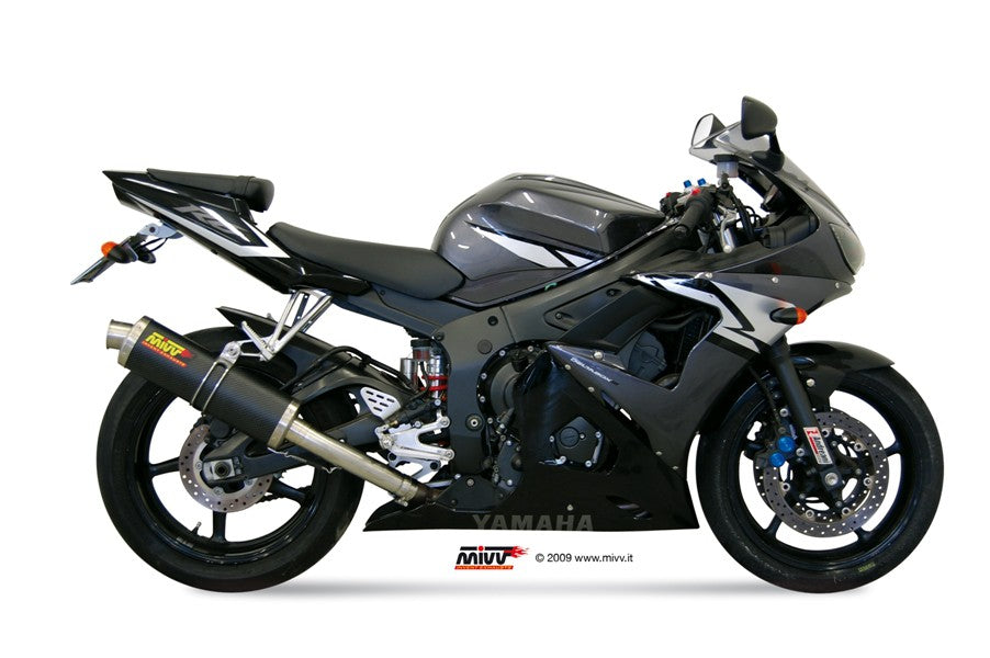 MIVV Yamaha YZF 600 R6 03-05 oval carbon