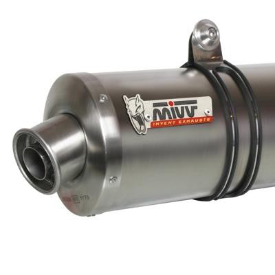 MIVV Yamaha t-max 500 01-07 Kompl 2/1 oval inox