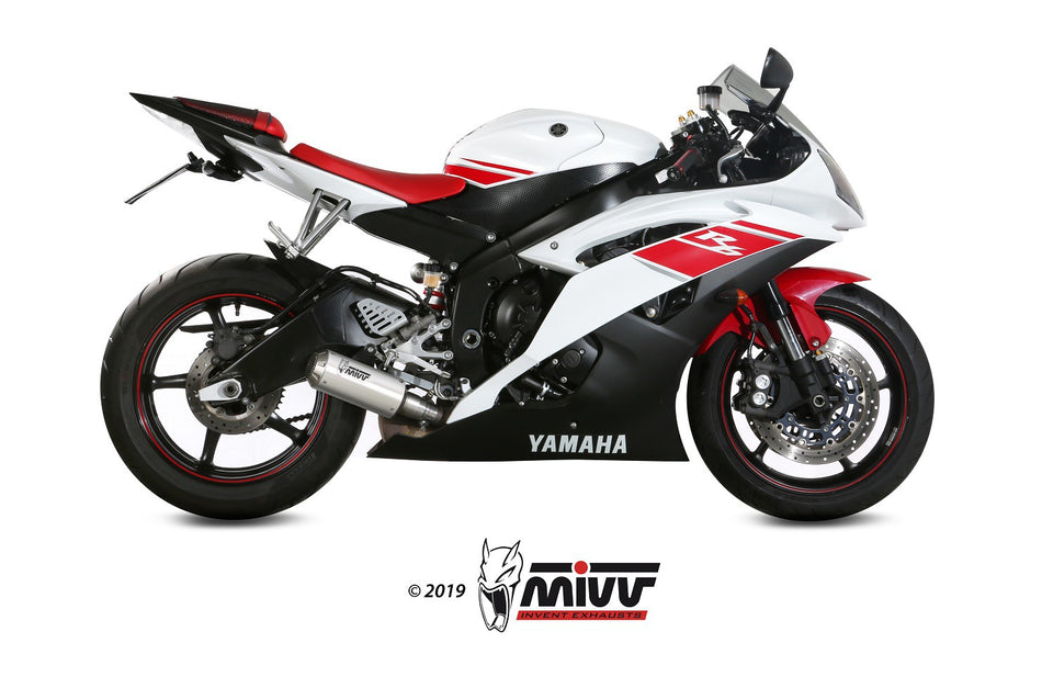 MIVV Yamaha YZF 600 R6 06-16 MK3 inox