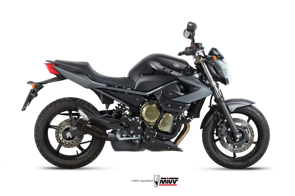 MIVV Yamaha XJ6 / XJ6 diversion 09- double GUN steel black