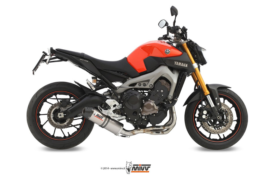 MIVV Yamaha MT-09 (14-20) Kompl 3x1 oval titan (C)