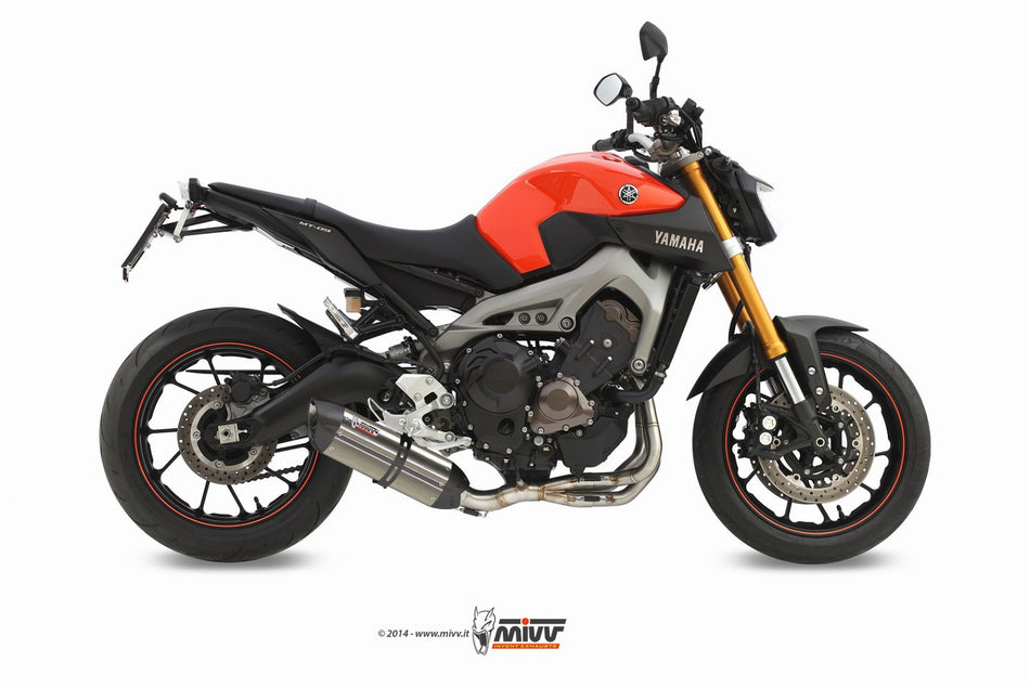 MIVV Yamaha MT-09 (14-20) Kompl 3x1 suono inox (C)