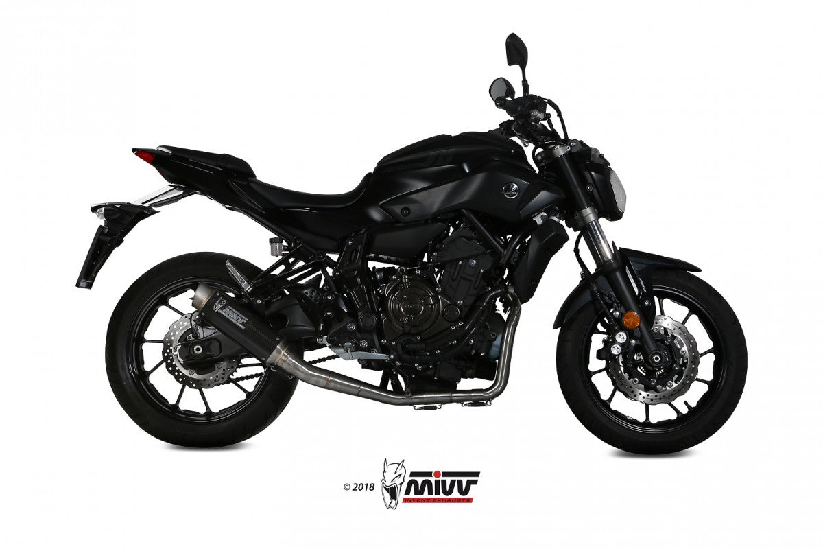 MIVV Yamaha MT-07 (14-20) Kompl 2x1 GP PRO carbon High