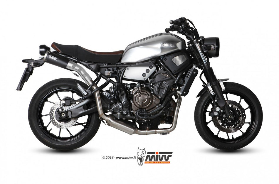 MIVV Yamaha XSR 700 (16-20) Kompl 2/1 ghibli black