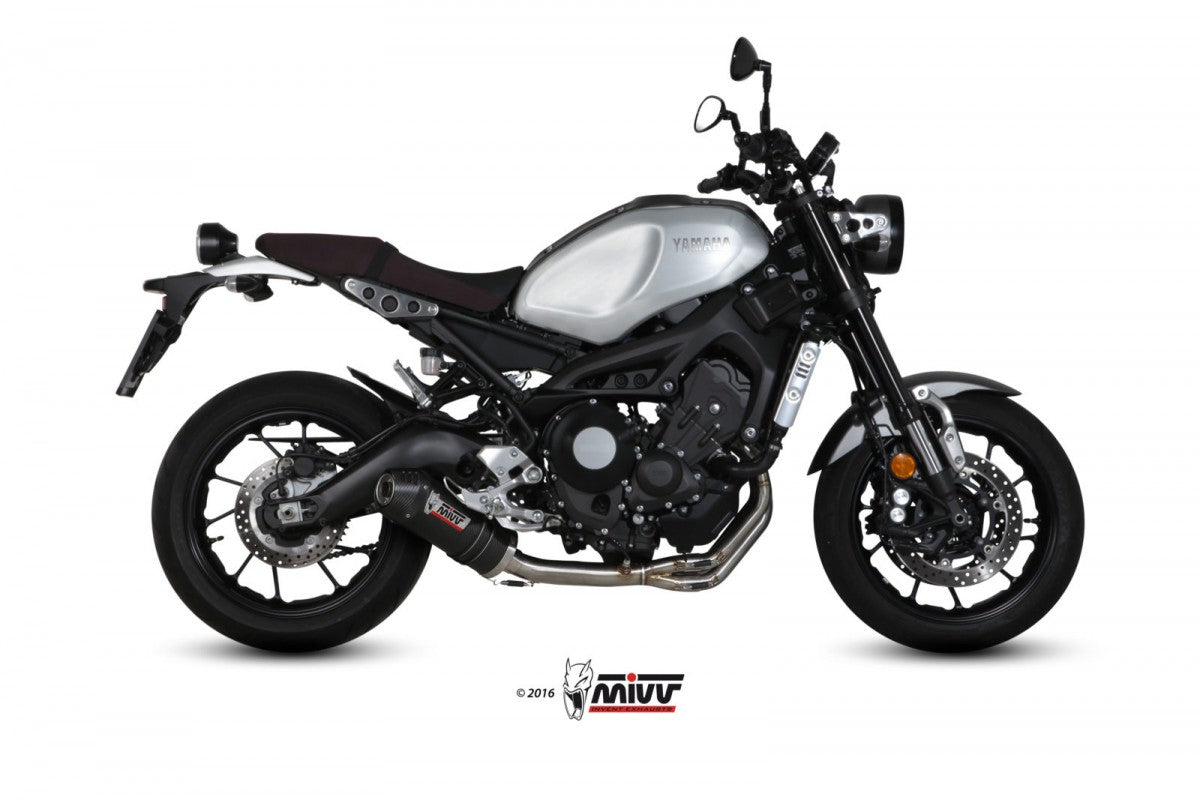 MIVV Yamaha XSR 900 16-20 Kompl 3/1 oval carbon
