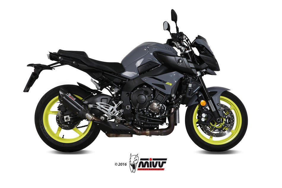 Slip-on Mivv yamaha MT-10 (16-22) suono steel black