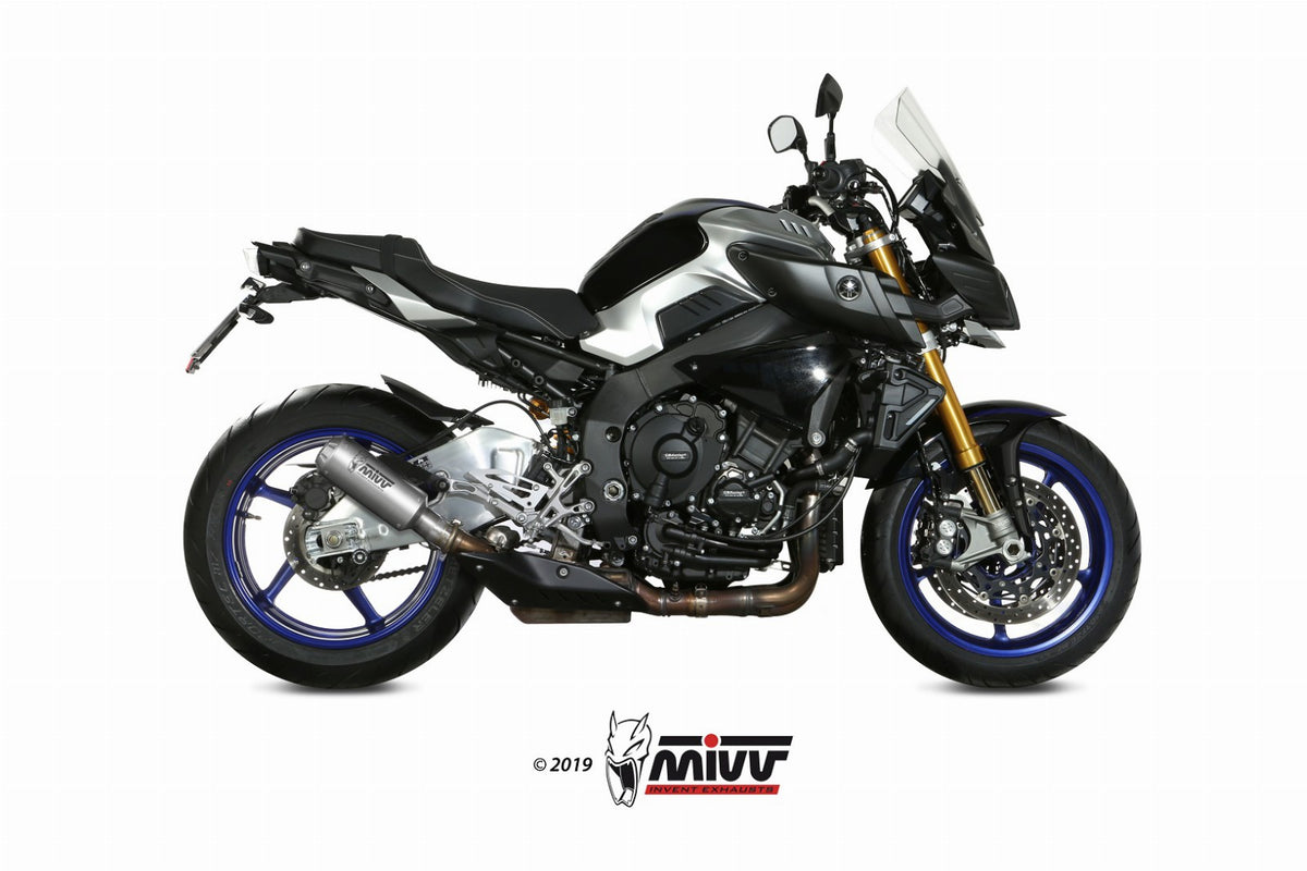 Slip-on Mivv yamaha MT-10 (16-22) MK3 inox