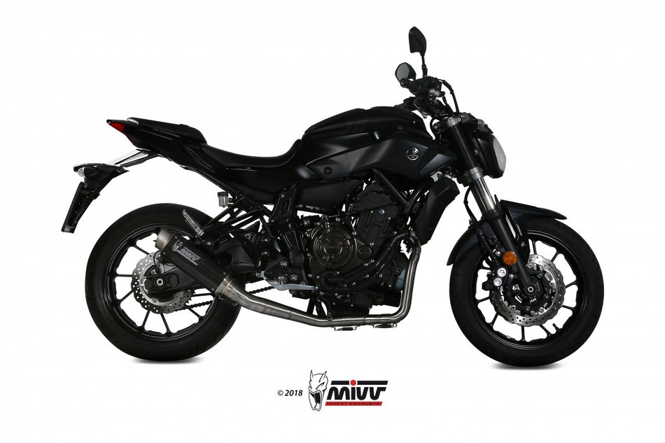 MIVV Yamaha MT-07 21-24 Kompl 2x1 GP PRO carbon High