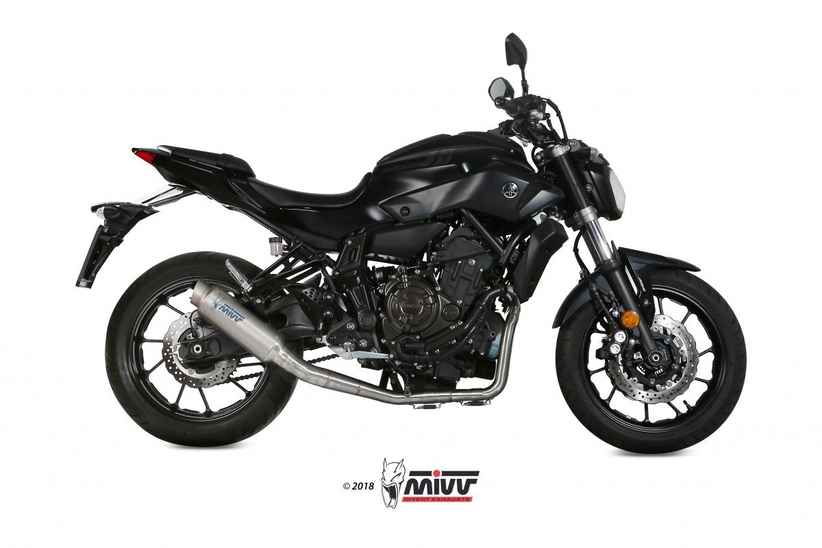 MIVV Yamaha MT-07 21-24 Kompl 2x1 GP PRO titan High