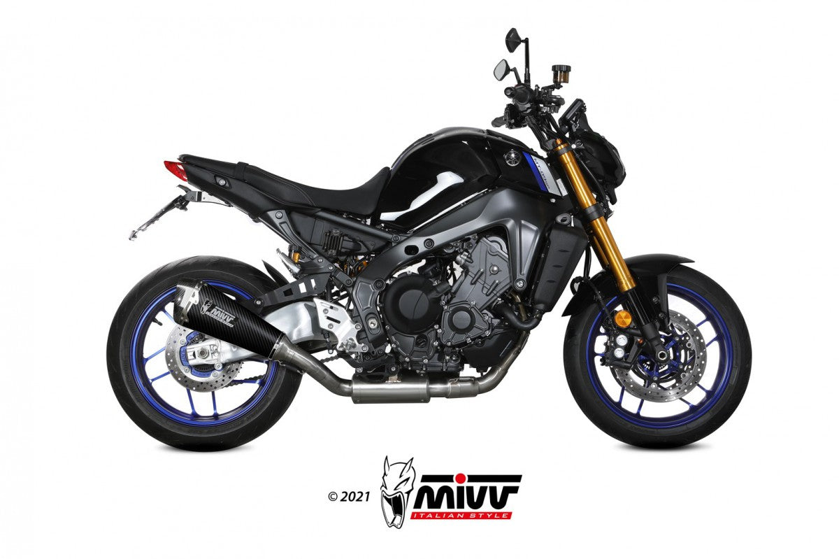 MIVV Yamaha MT-09 21-23 kompl 3x1 delta race carbon