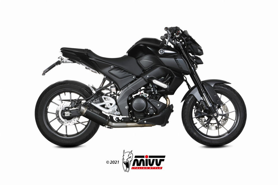 Eksosanlegg Mivv Yamaha MT-125 20- GP PRO steel black