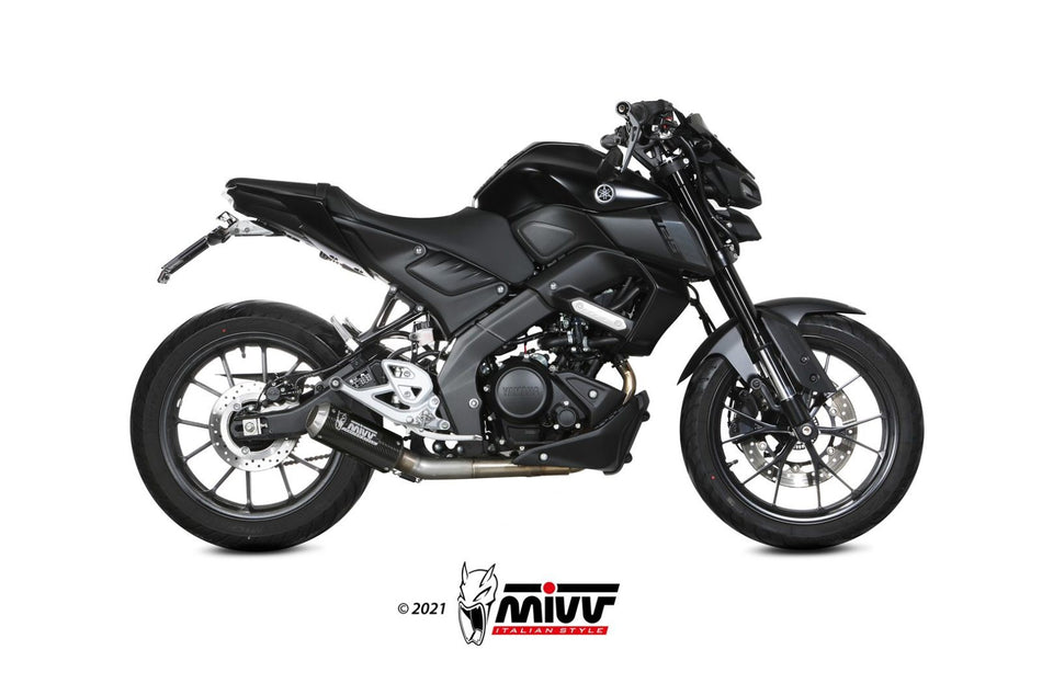 Eksosanlegg Mivv Yamaha MT-125 20- MK3 carbon