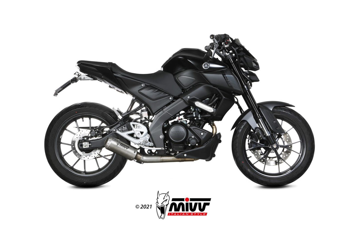 Eksosanlegg Mivv Yamaha MT-125 20- MK3 inox