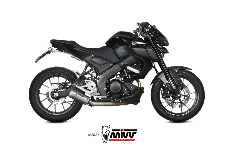 Eksosanlegg Mivv Yamaha MT-125 20- MK3 inox
