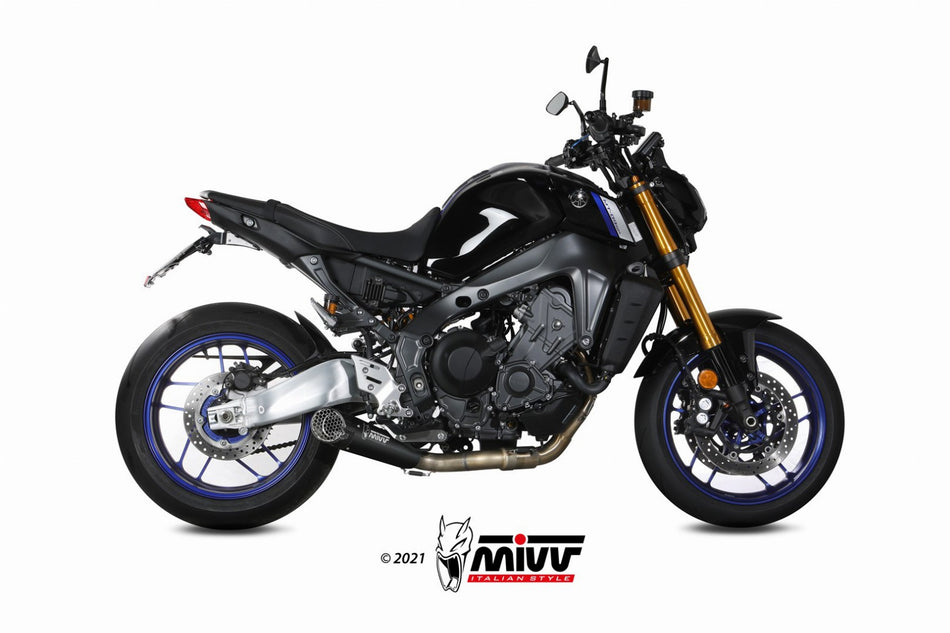 MIVV Yamaha MT-09 21-23 kompl 3x1 X-M5 steel black