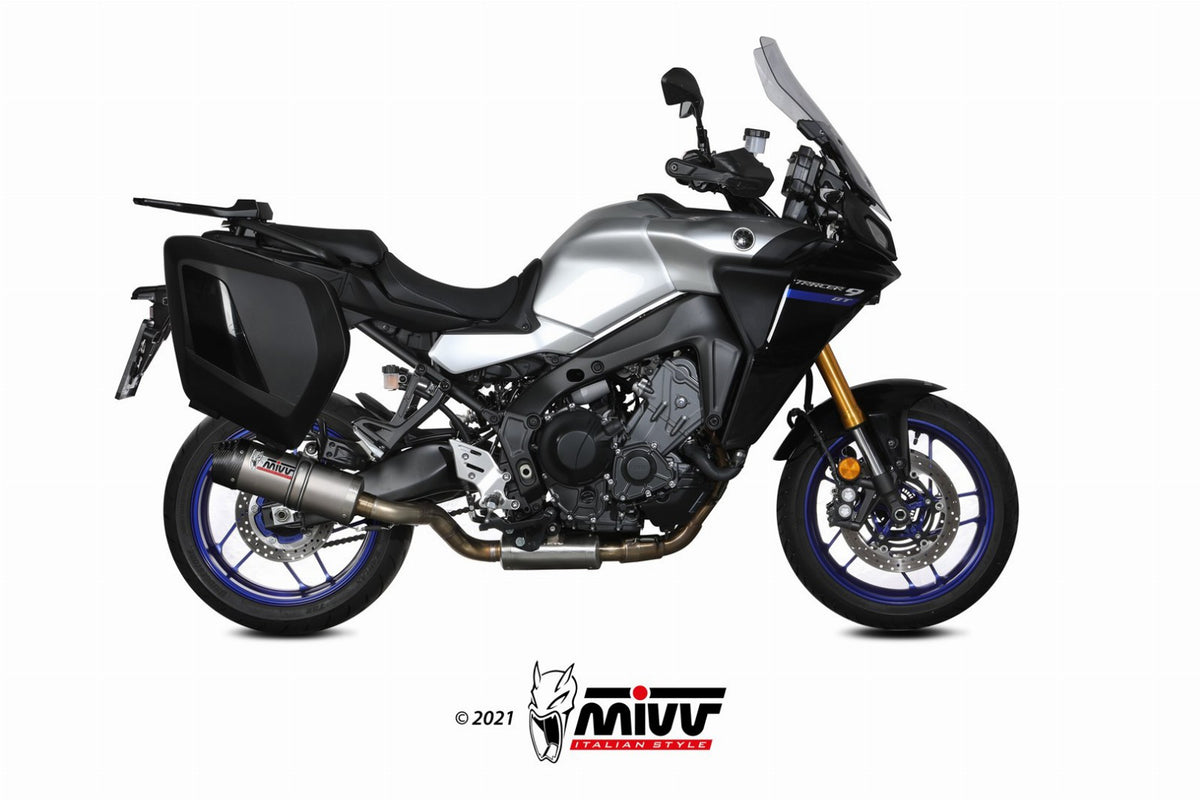 Eksosanlegg Mivv Yamaha Tracer 9/GT 21-24 Kompl 3x1 Oval Titan