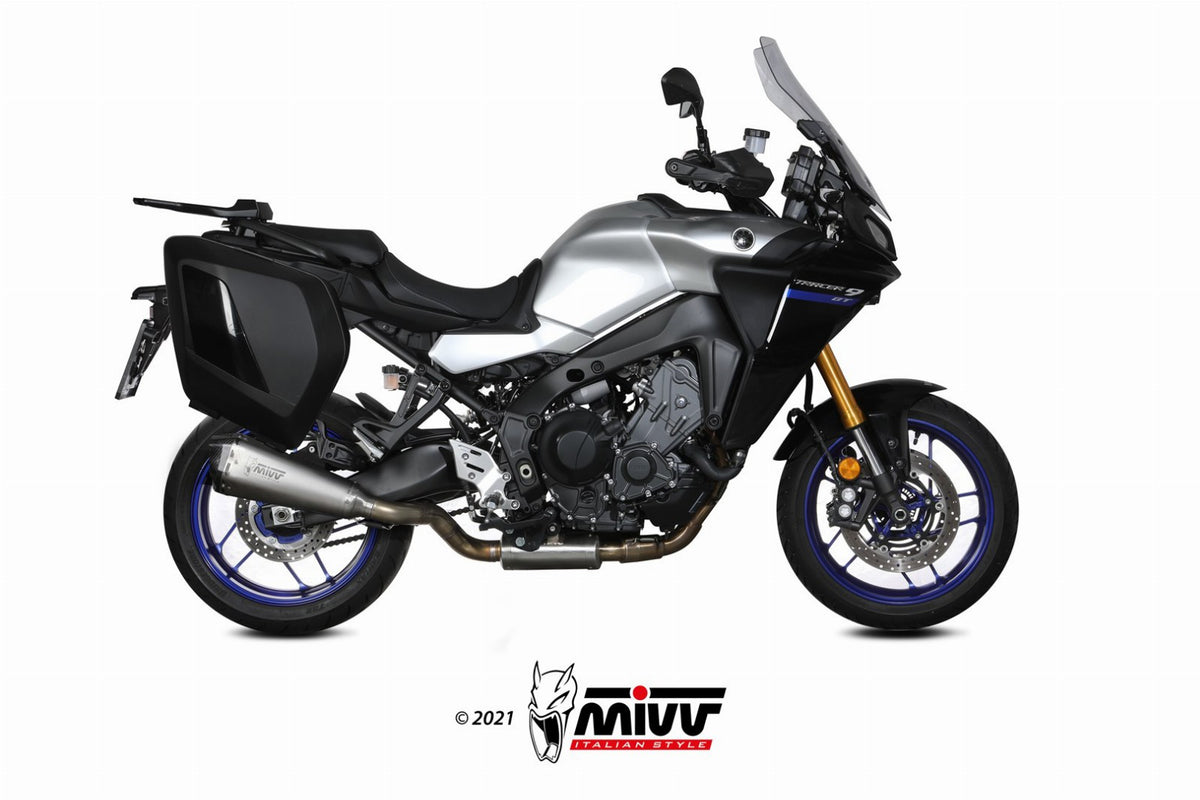 Eksosanlegg Mivv Yamaha Tracer 9/GT 21-24 Kompl 3x1 Delta Race Inox