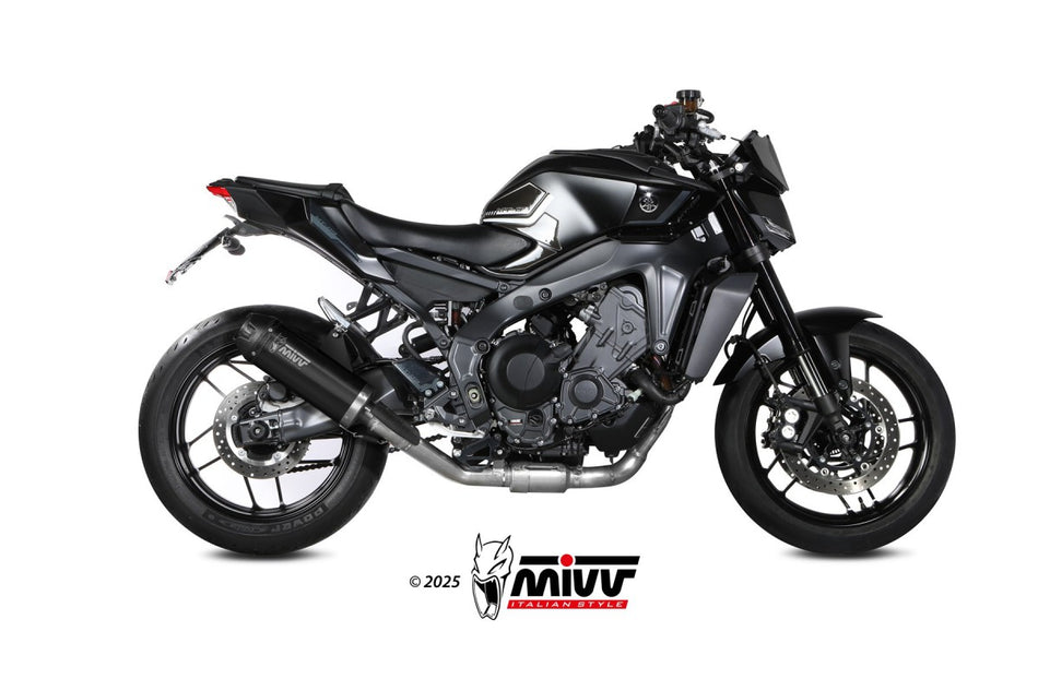 MIVV Yamaha MT-09/SP/R9 24- kompl 3x1 AK-1 steel black