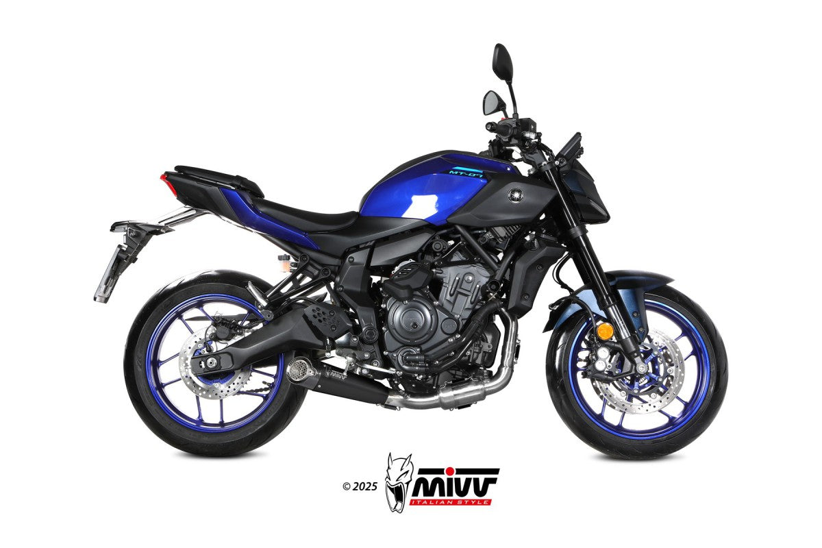 MIVV Yamaha MT-07 25- Kompl 2x1 X-M5 steel black