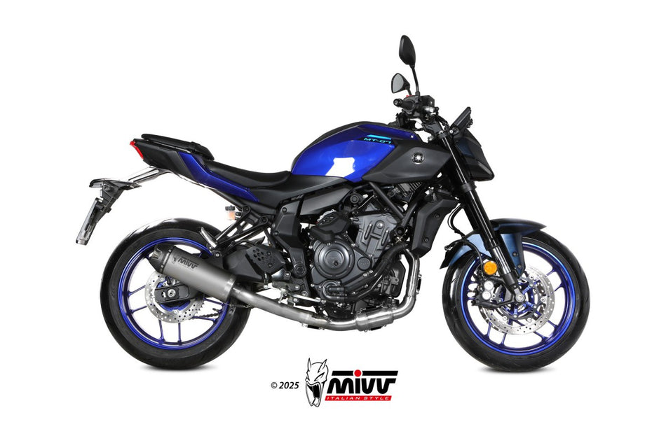 MIVV Yamaha MT-07 25- Kompl 2x1 AK-1 titan